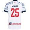 Virallinen Fanipaita FC Bayern München Thomas Muller 25 Kolmas Pelipaita 2021-22 - Miesten
